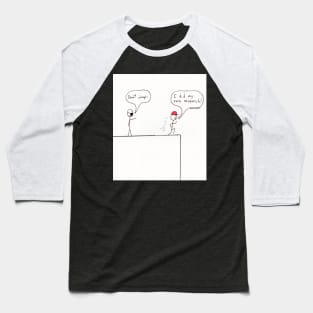 My Own Research (white background) Baseball T-Shirt